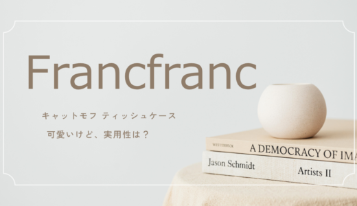 Francfranc「キャットモフ ティッシュケース」を購入！可愛いけど実用性は？